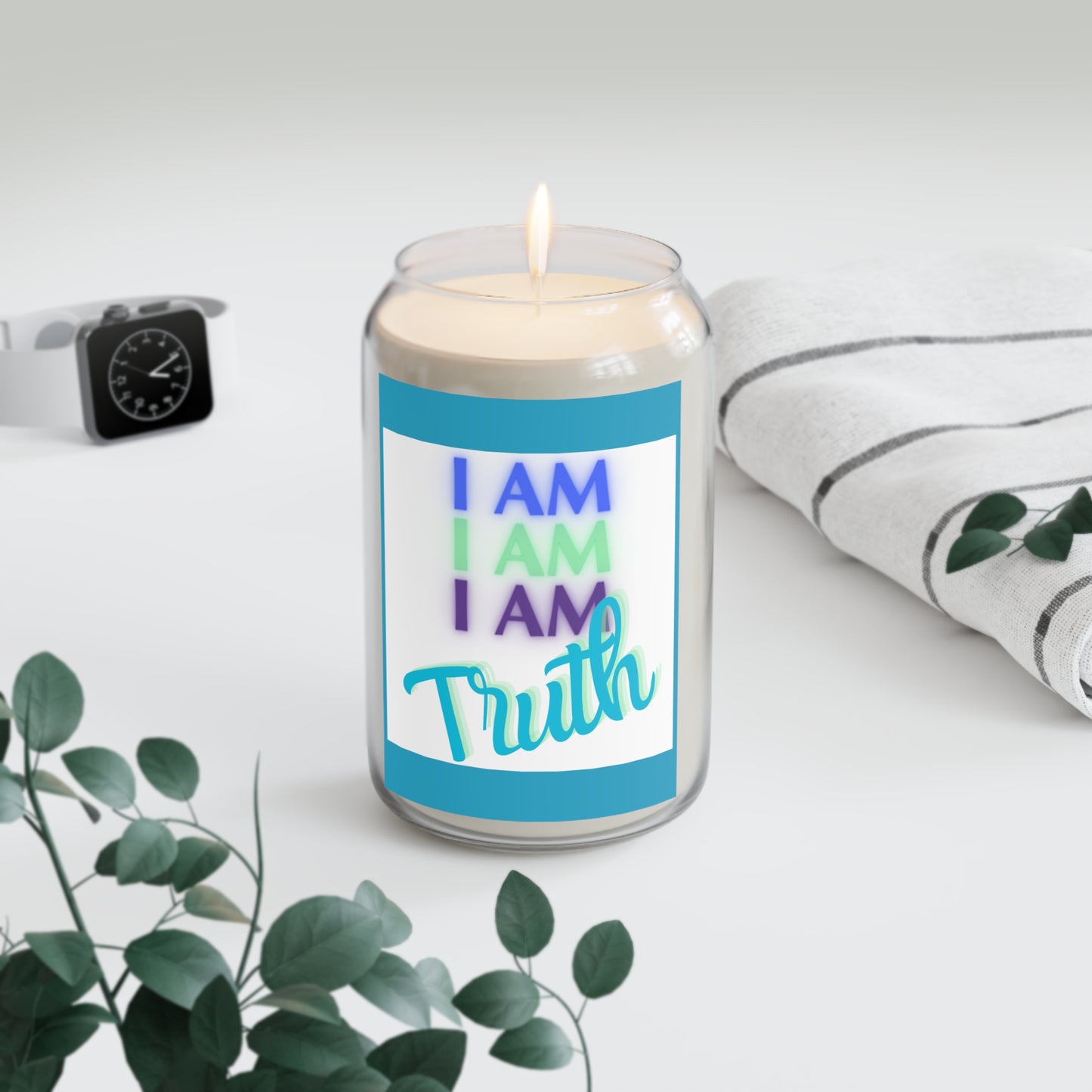 I AM TRUTH StormLight Affirmation Candle (LARGE)