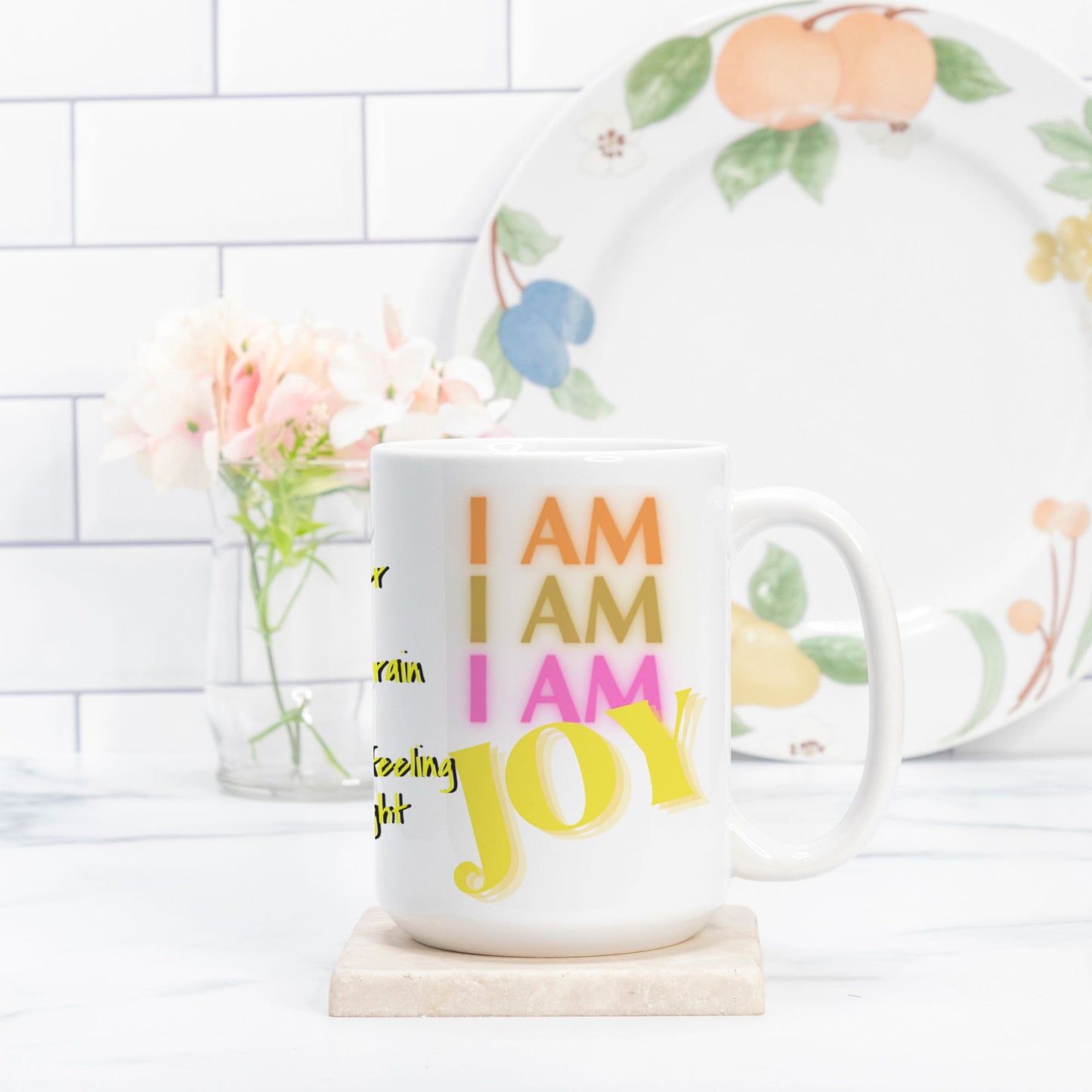 Alchemy Frequency Ceramic Vessel Mug: JOY