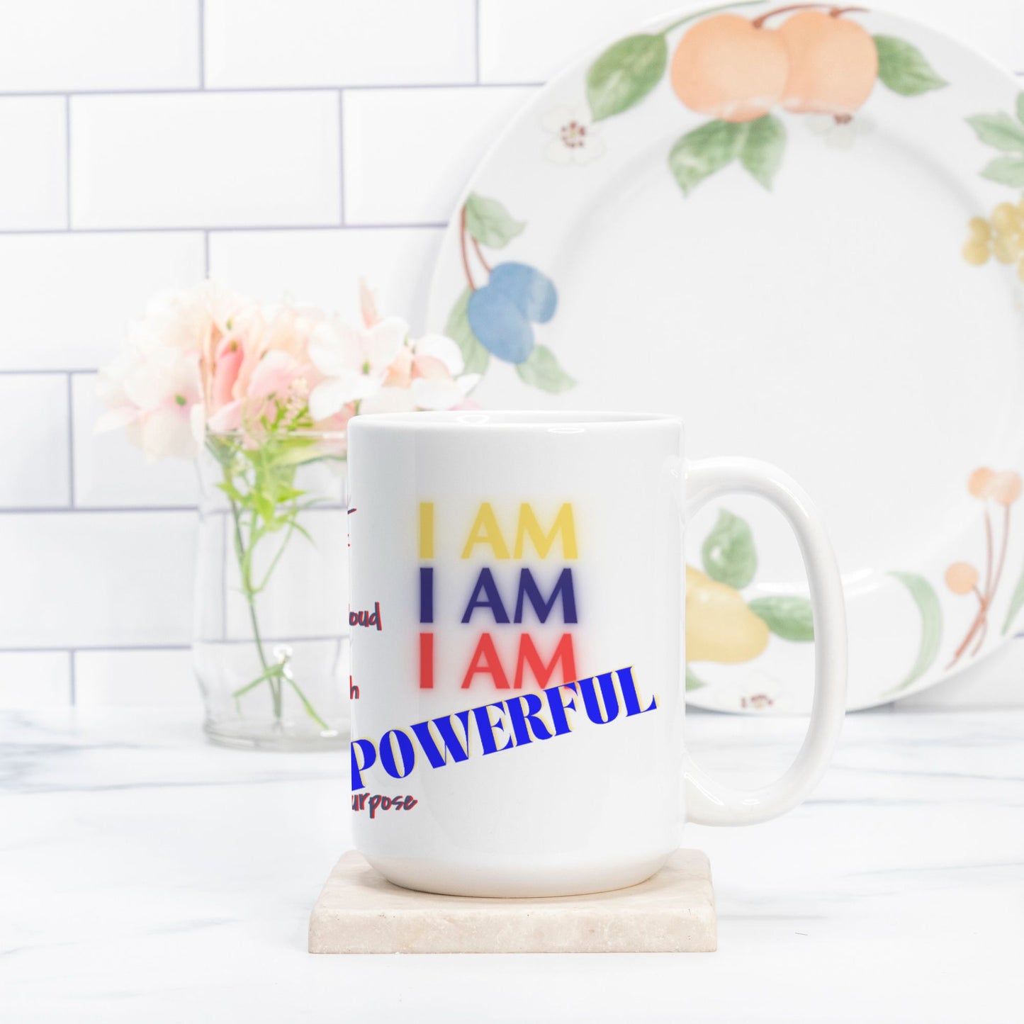 Alchemy Frequency Ceramic Vessel Mug: POWERFUL