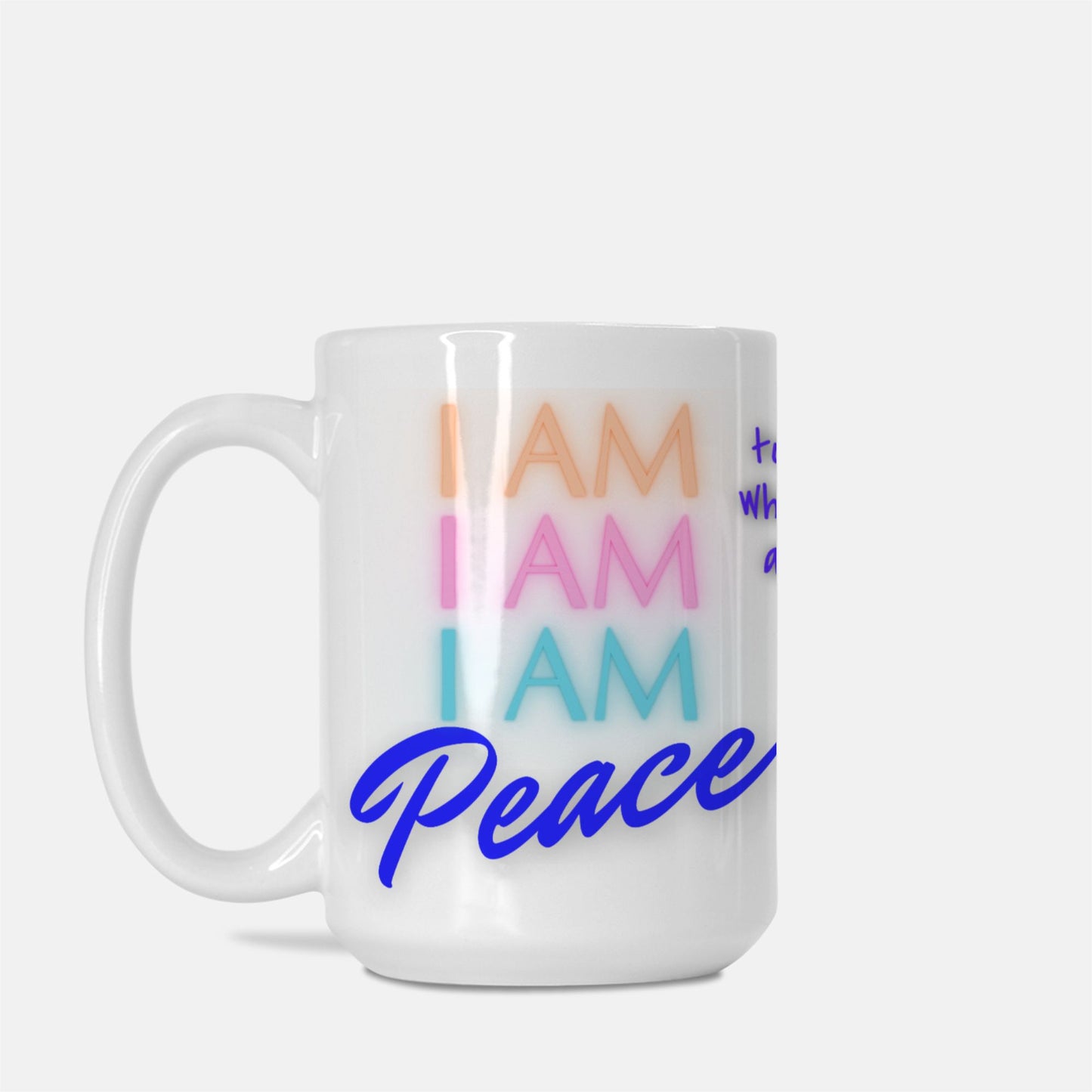 Alchemy Frequency Ceramic Vessel Mug: PEACE