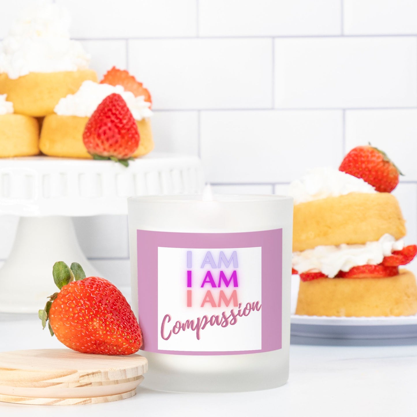 I AM COMPASSION StormLight Affirmation Candle