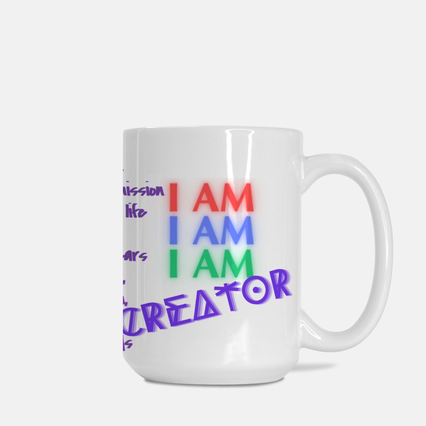 Alchemy Frequency Ceramic Vessel Mug: CREATOR