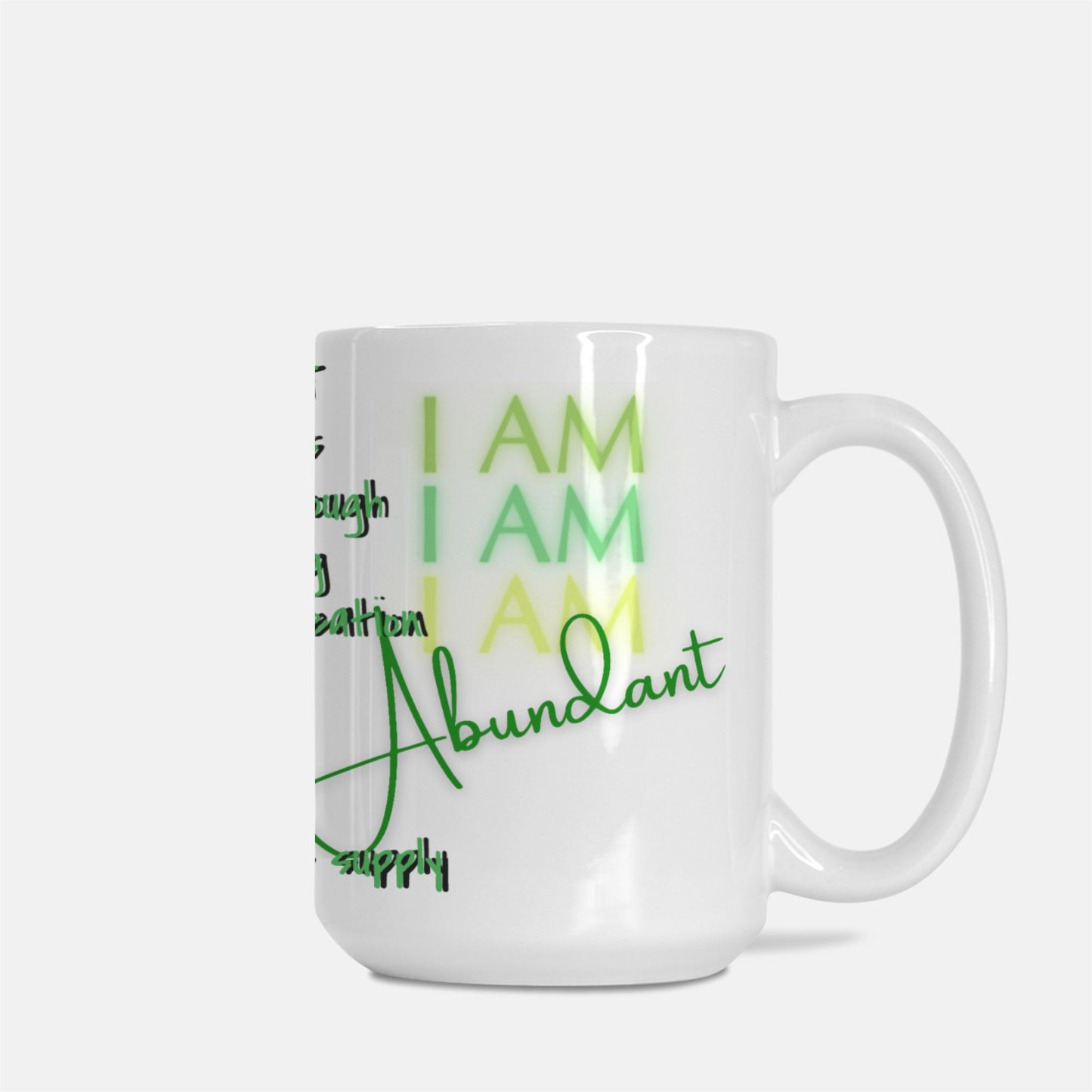 Alchemy Frequency Ceramic Vessel Mug: ABUNDANT