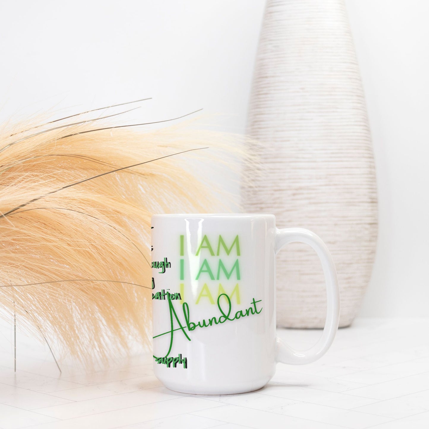 Alchemy Frequency Ceramic Vessel Mug: ABUNDANT