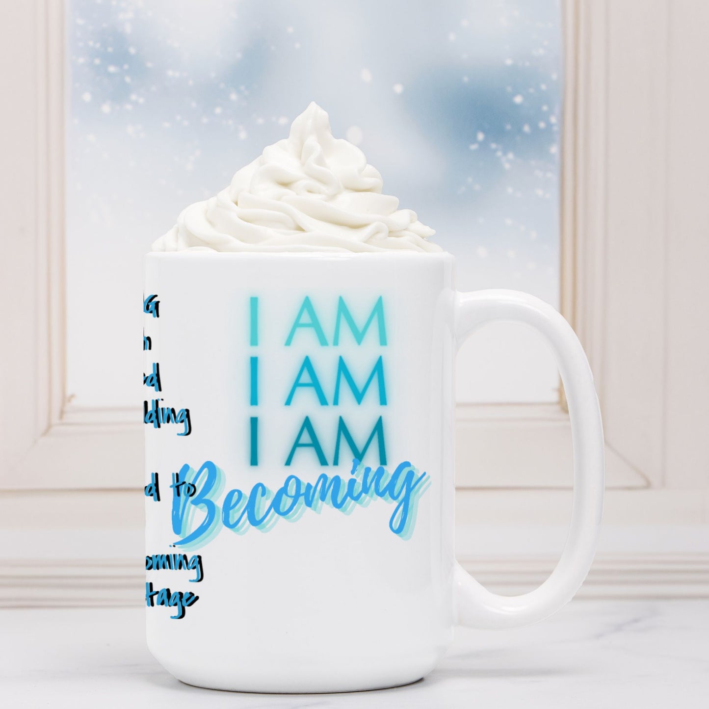 Alchemy Frequency Ceramic Vessel Mug: BECOMING
