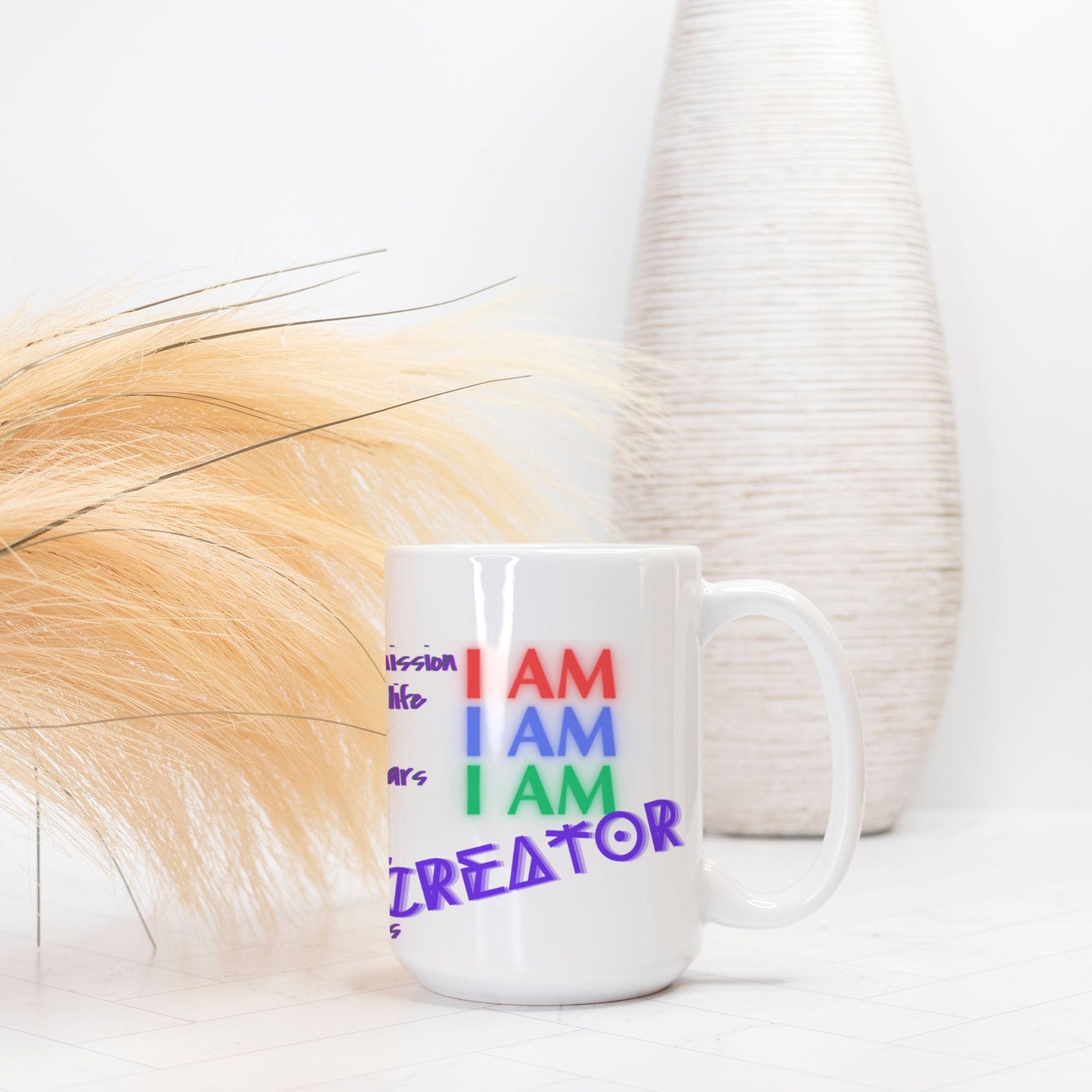 Alchemy Frequency Ceramic Vessel Mug: CREATOR