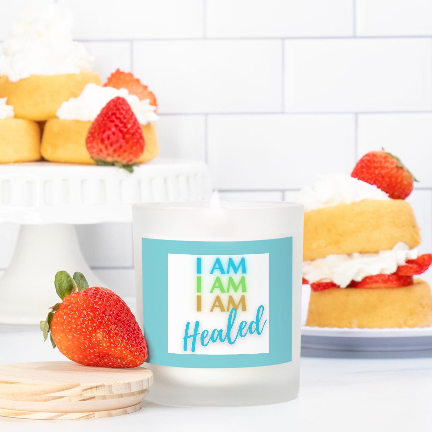 I AM HEALED StormLight Affirmation Candle