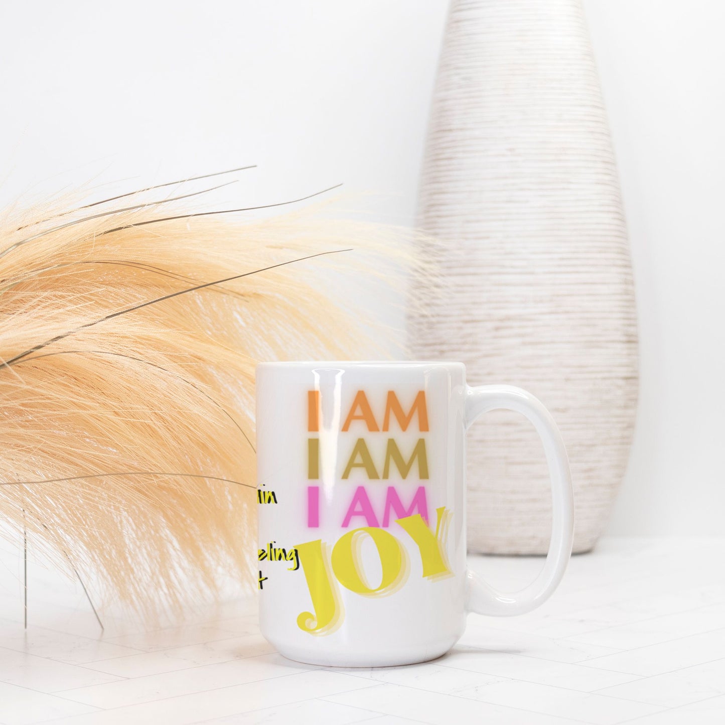 Alchemy Frequency Ceramic Vessel Mug: JOY