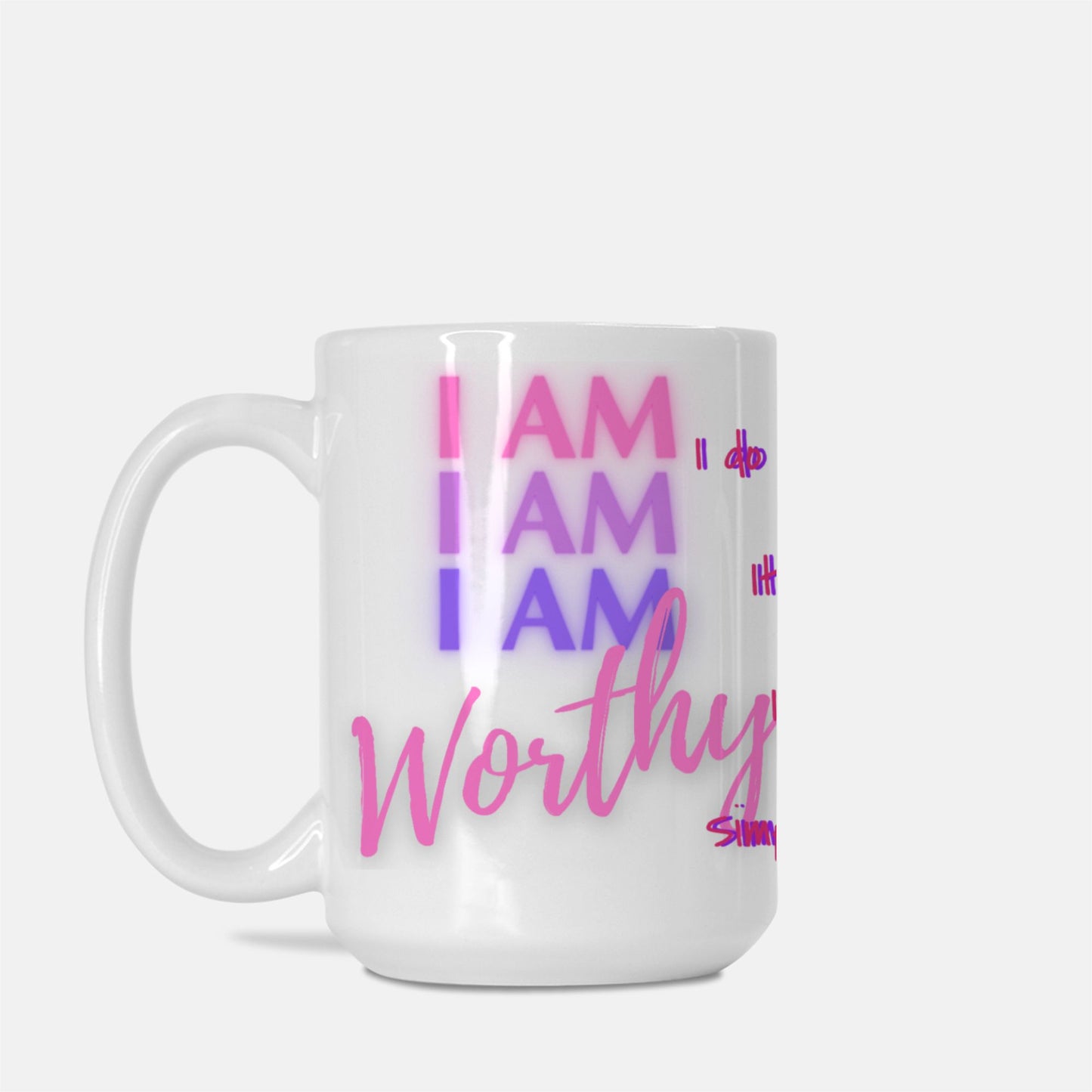 Alchemy Frequency Ceramic Vessel Mug: WORTHY
