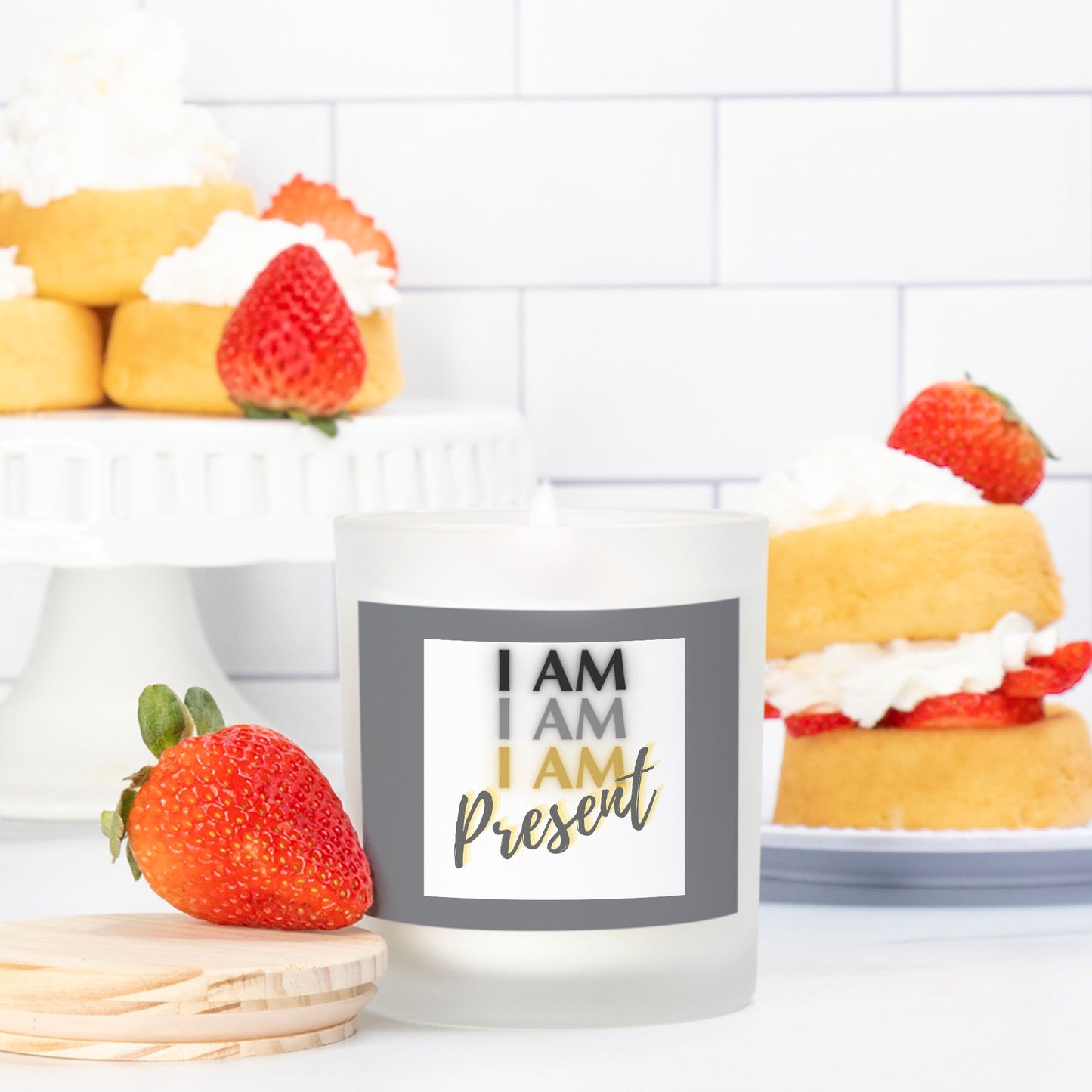 I AM PRESENT StormLight Affirmation Candle