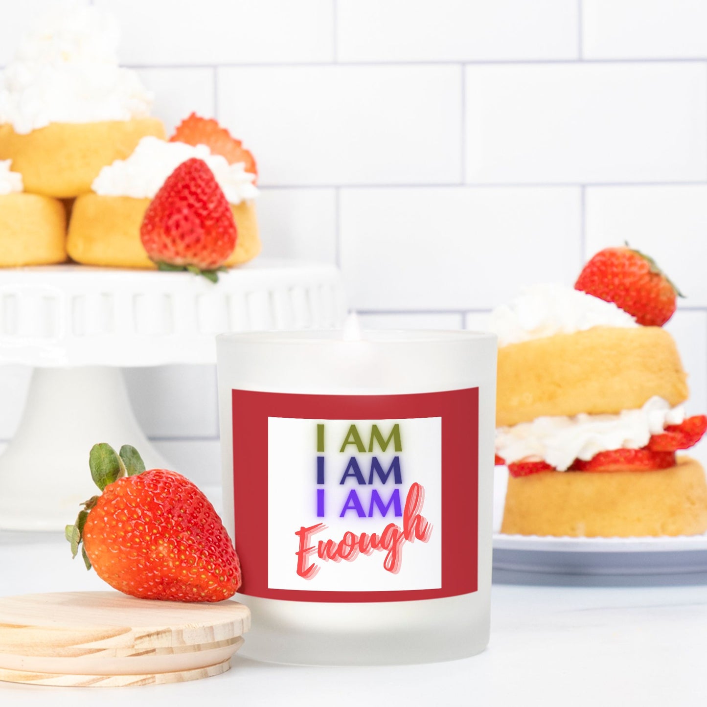 I AM ENOUGH StormLight Affirmation Candle