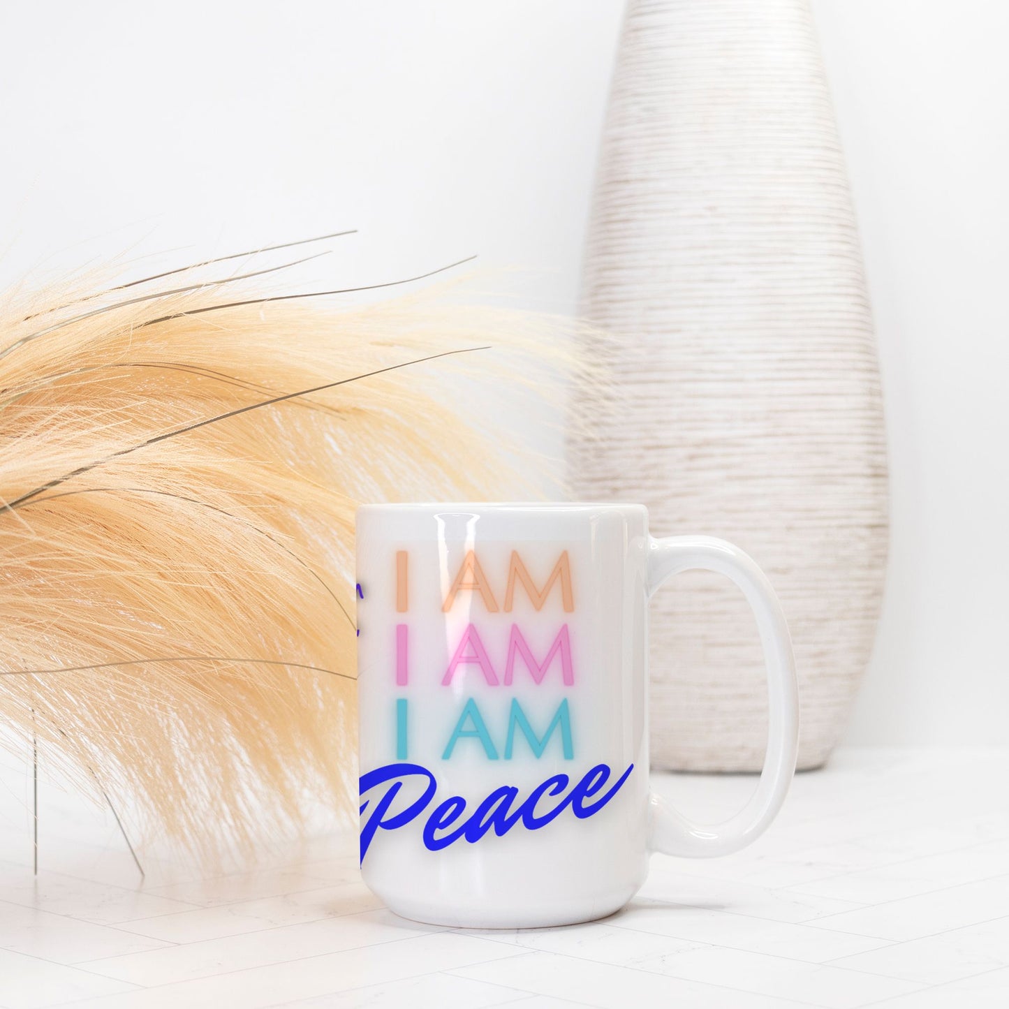 Alchemy Frequency Ceramic Vessel Mug: PEACE