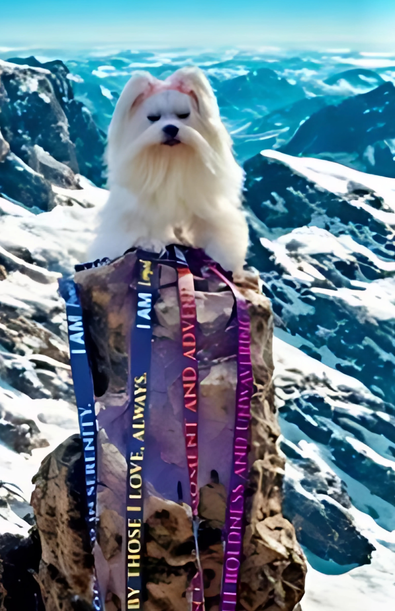 I AM GRATEFUL Totem Pride Leash & Collar