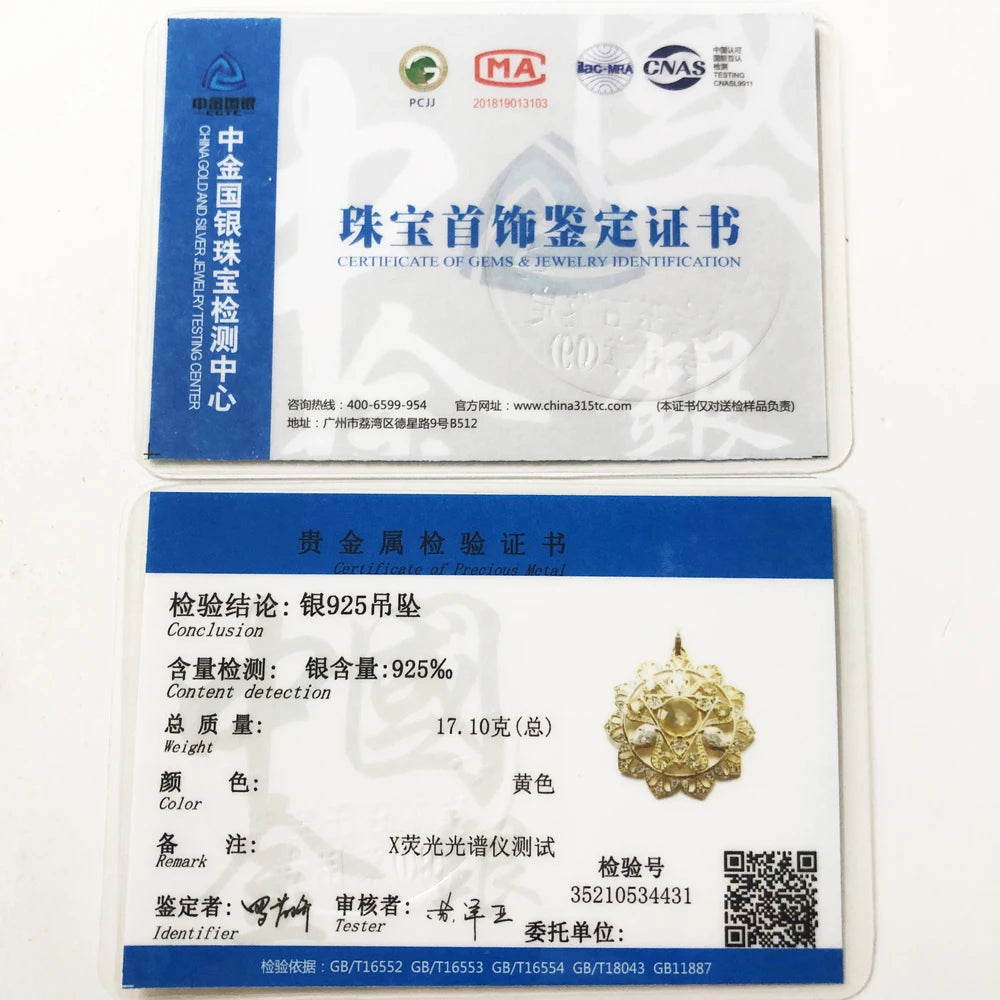 Radiant Power Solar Plexus Chakra Pendant