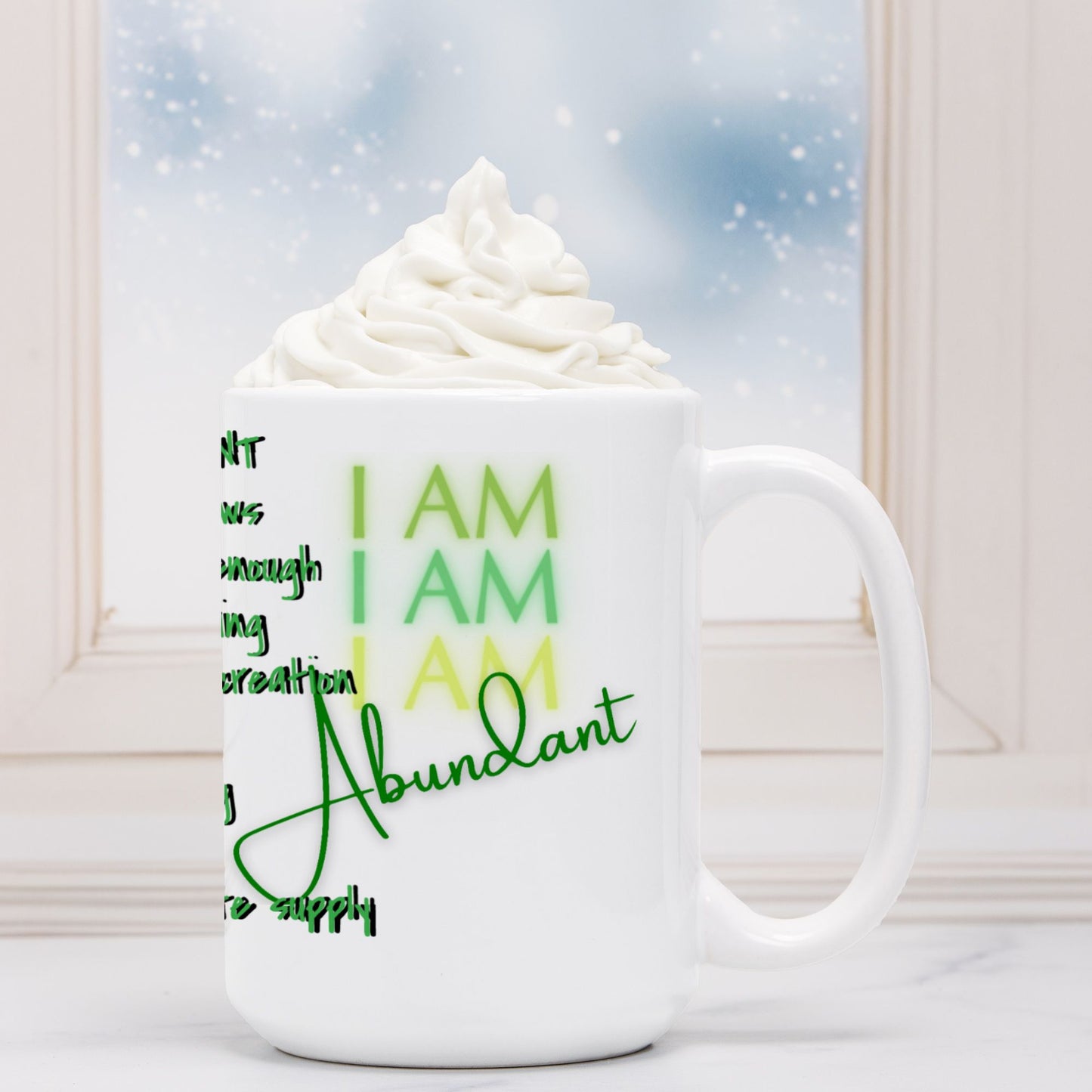Alchemy Frequency Ceramic Vessel Mug: ABUNDANT