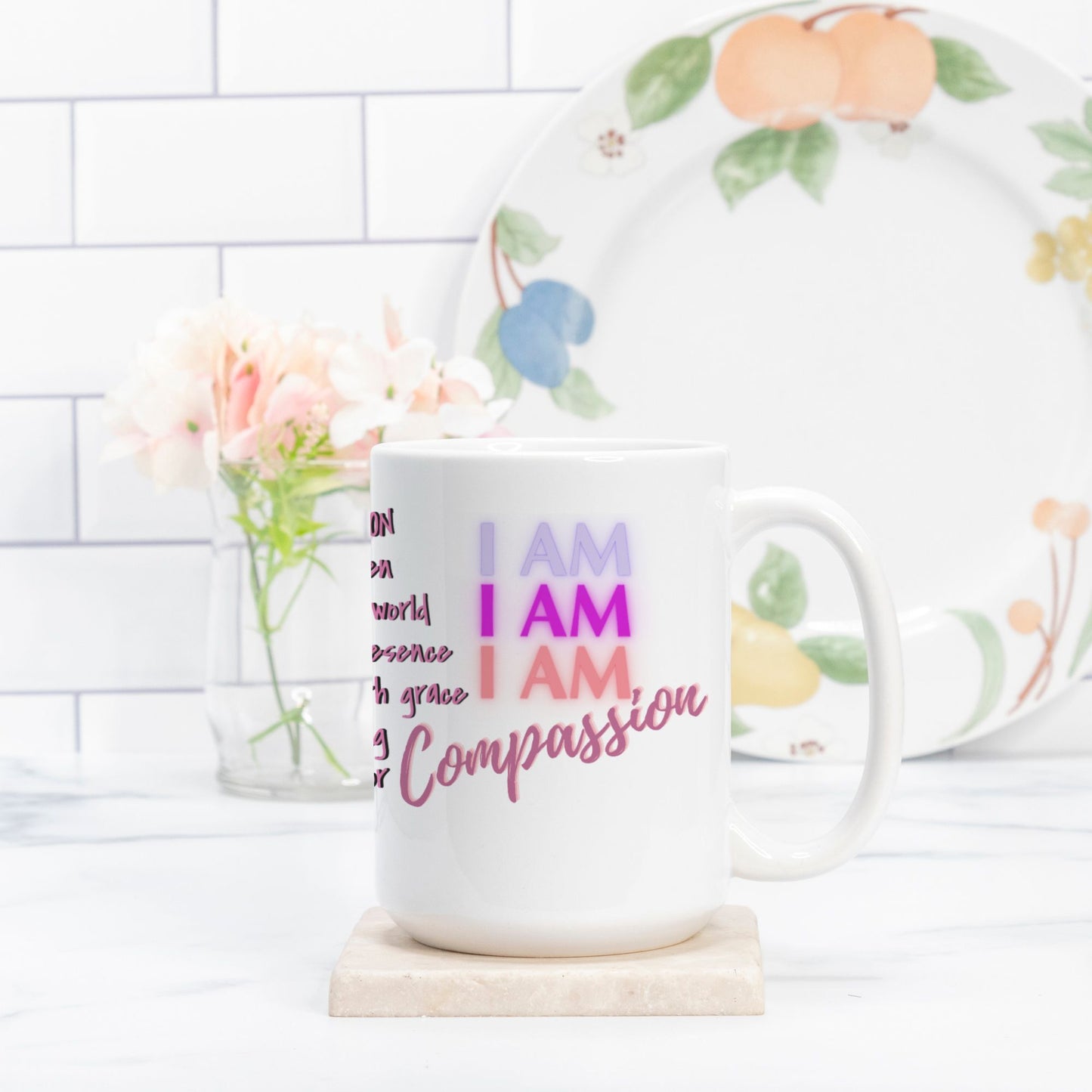 Alchemy Frequency Ceramic Vessel Mug: COMPASSION