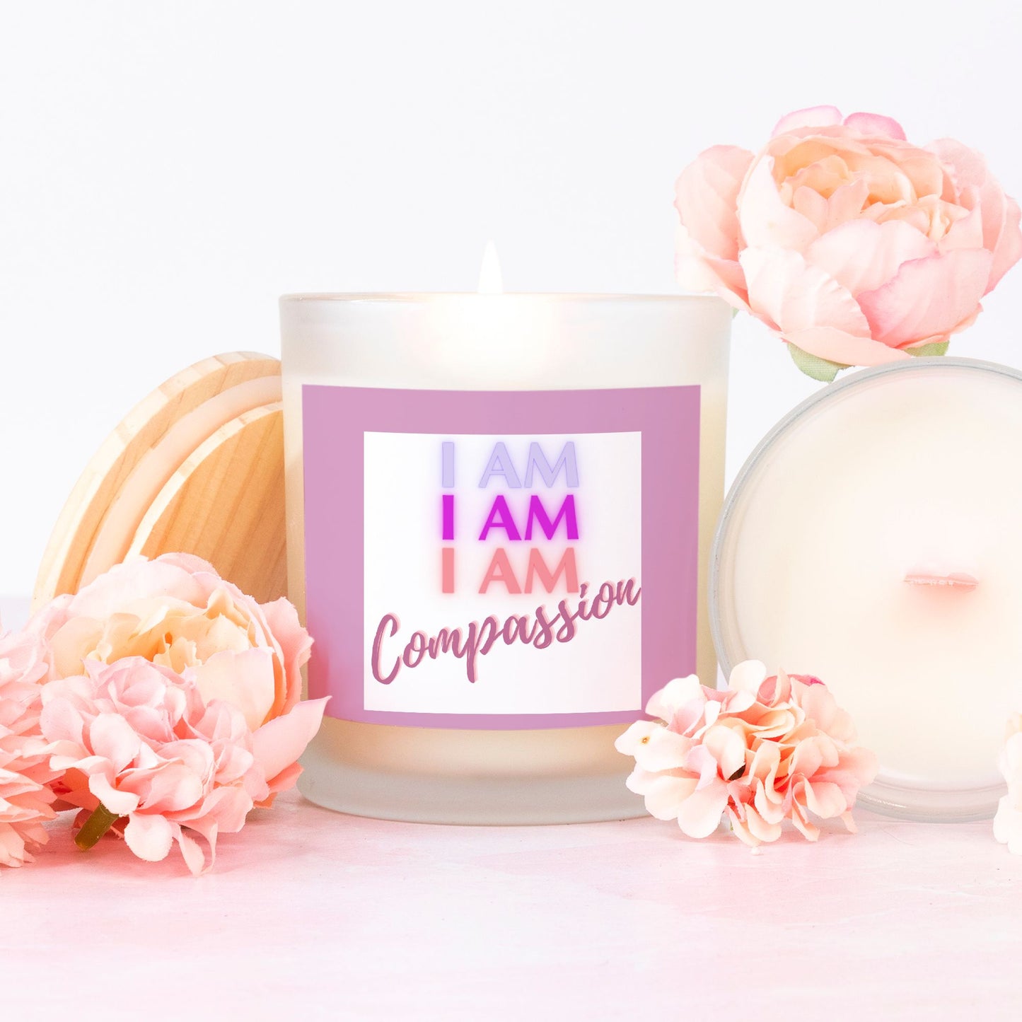 I AM COMPASSION StormLight Affirmation Candle