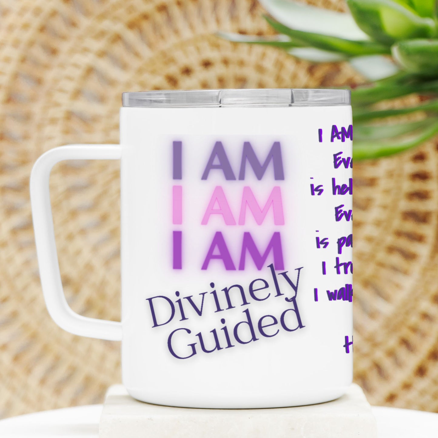 Ascension Journey Travel Mug: DIVINELY GUIDED
