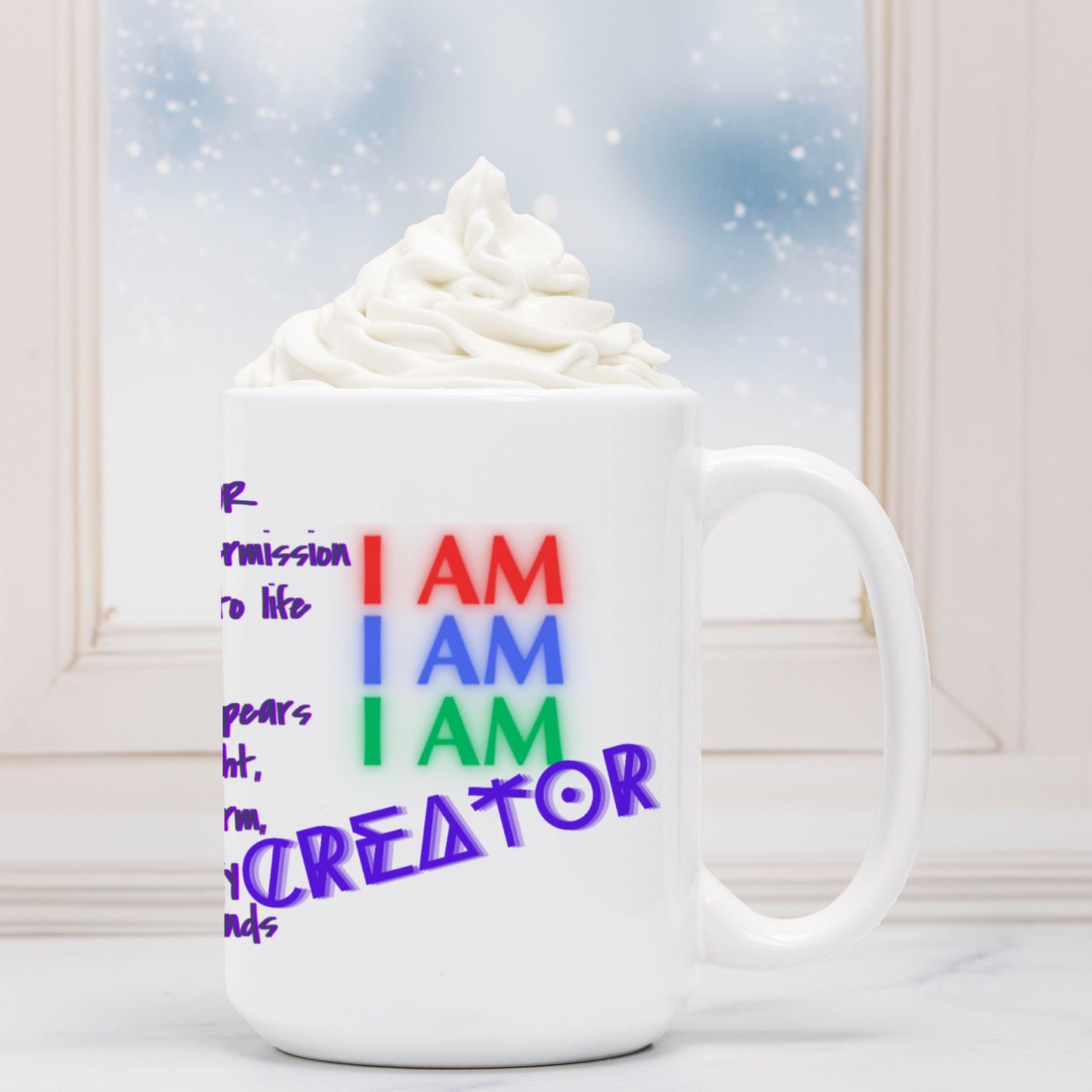 Alchemy Frequency Ceramic Vessel Mug: CREATOR
