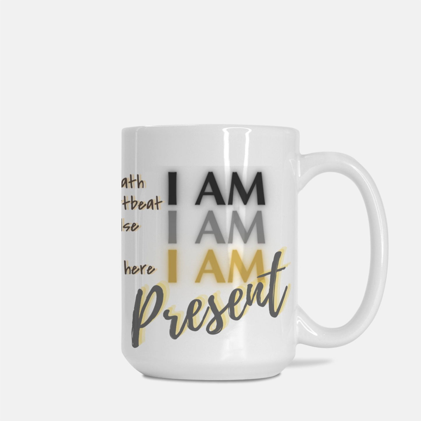 Alchemy Frequency Ceramic Vessel Mug: PRESENT