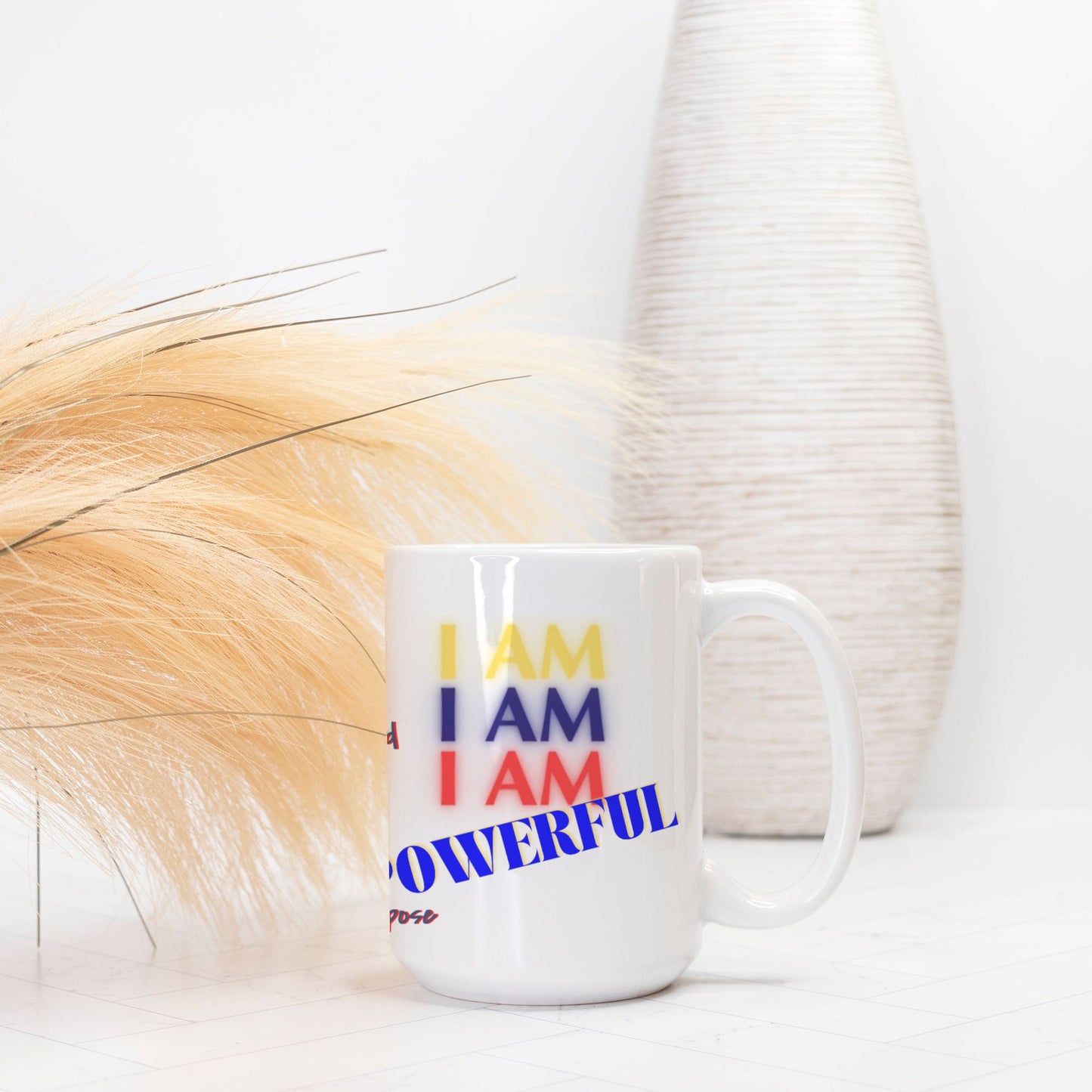 Alchemy Frequency Ceramic Vessel Mug: POWERFUL