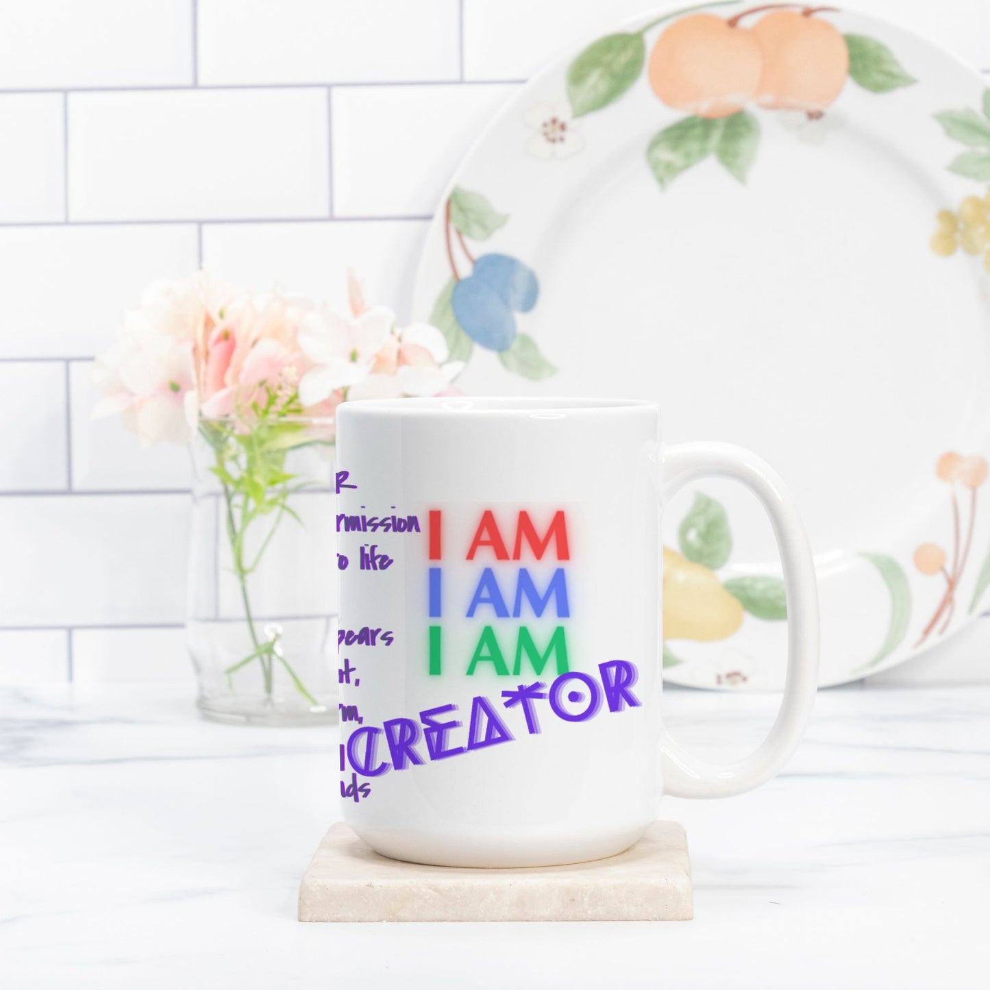 Alchemy Frequency Ceramic Vessel Mug: CREATOR