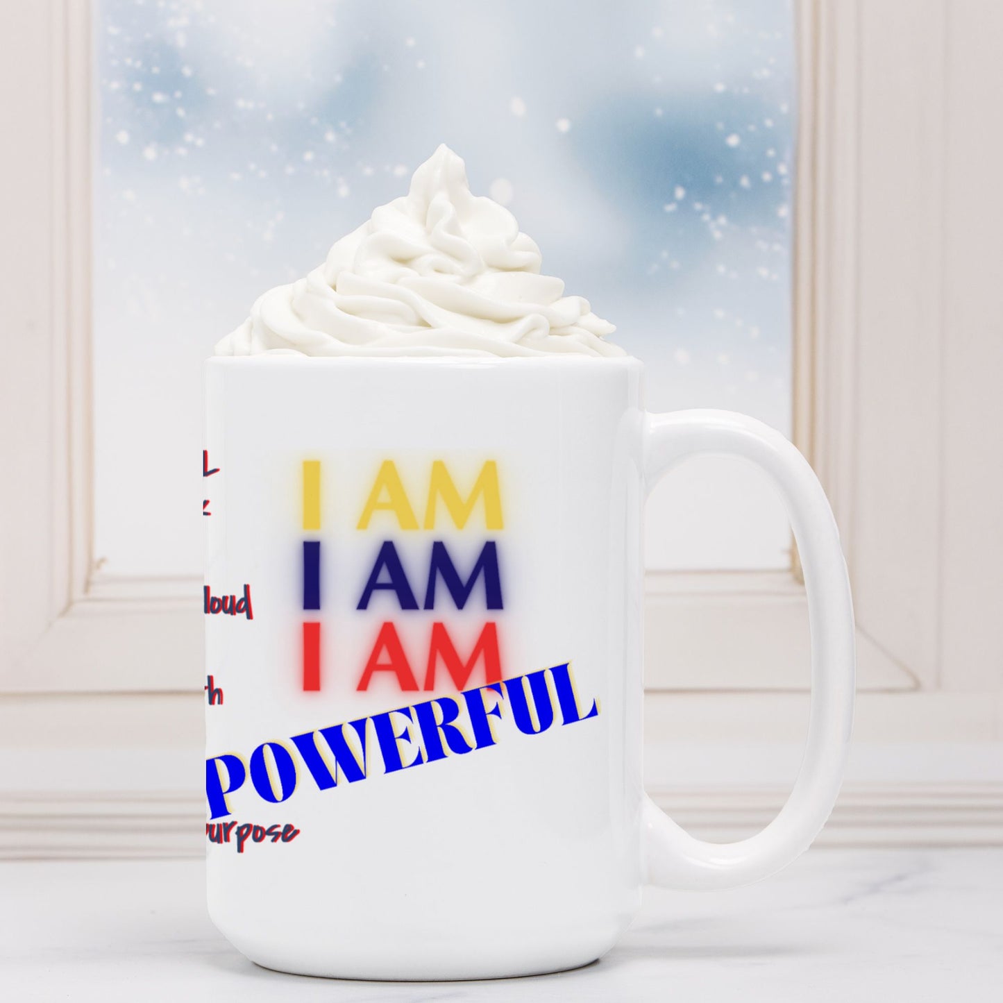 Alchemy Frequency Ceramic Vessel Mug: POWERFUL