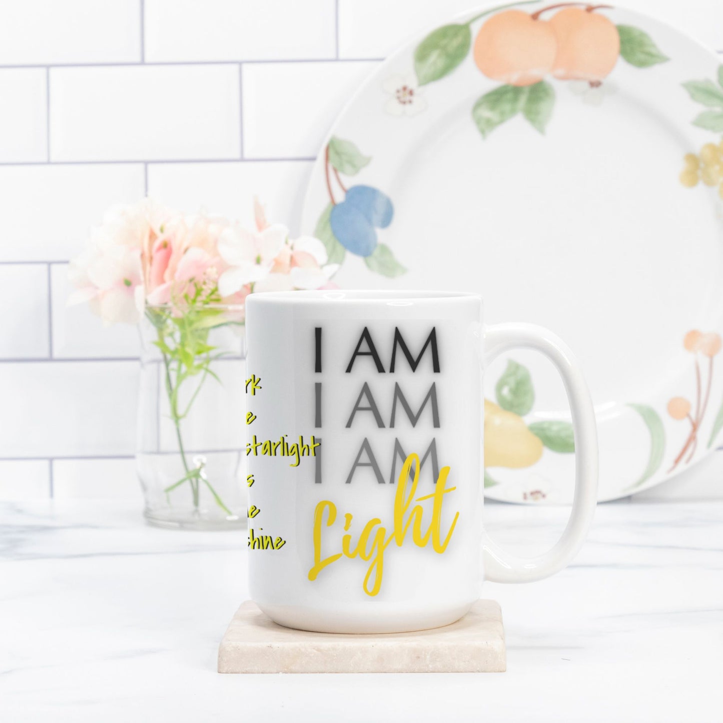 Alchemy Frequency Ceramic Vessel Mug: LIGHT