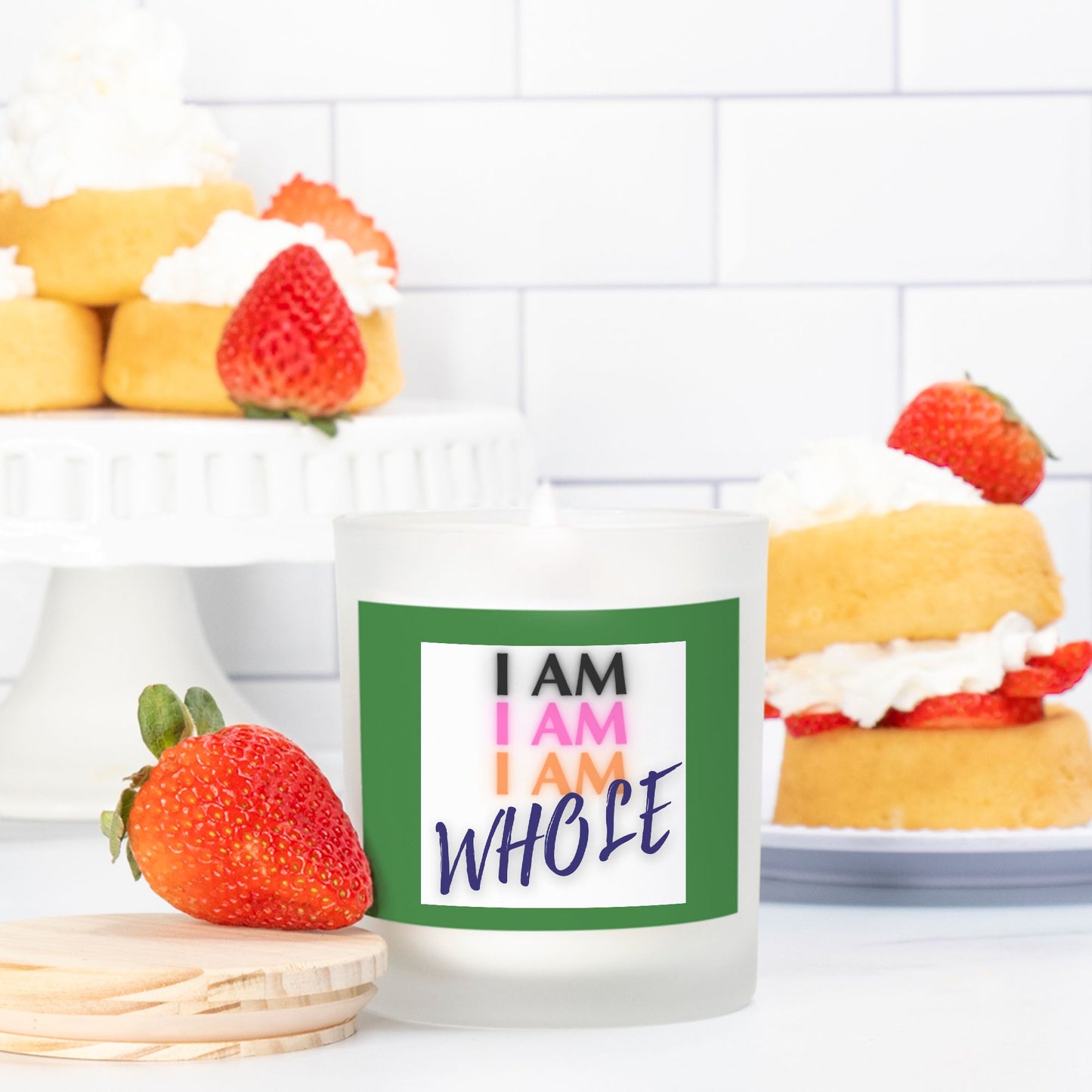 I AM WHOLE StormLight Affirmation Candle