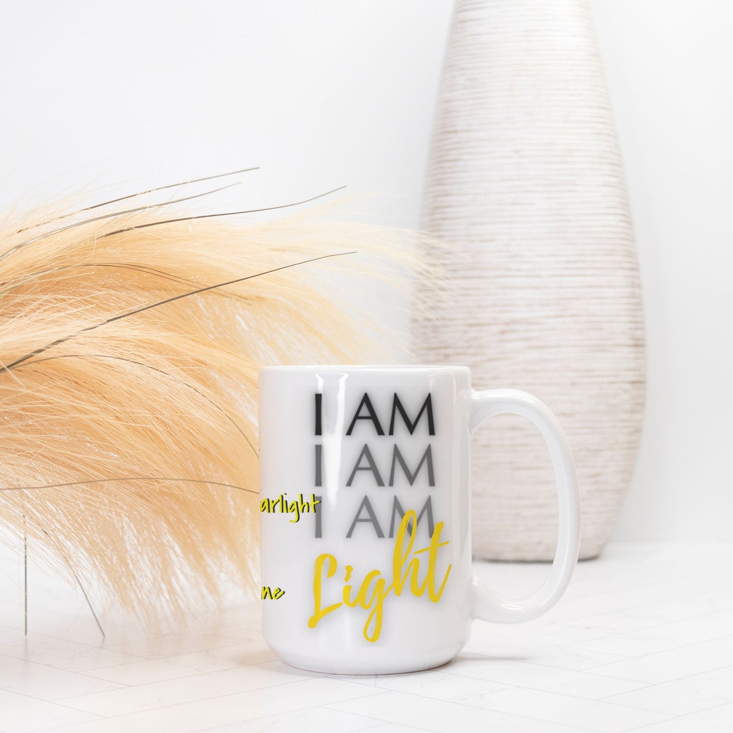 Alchemy Frequency Ceramic Vessel Mug: LIGHT