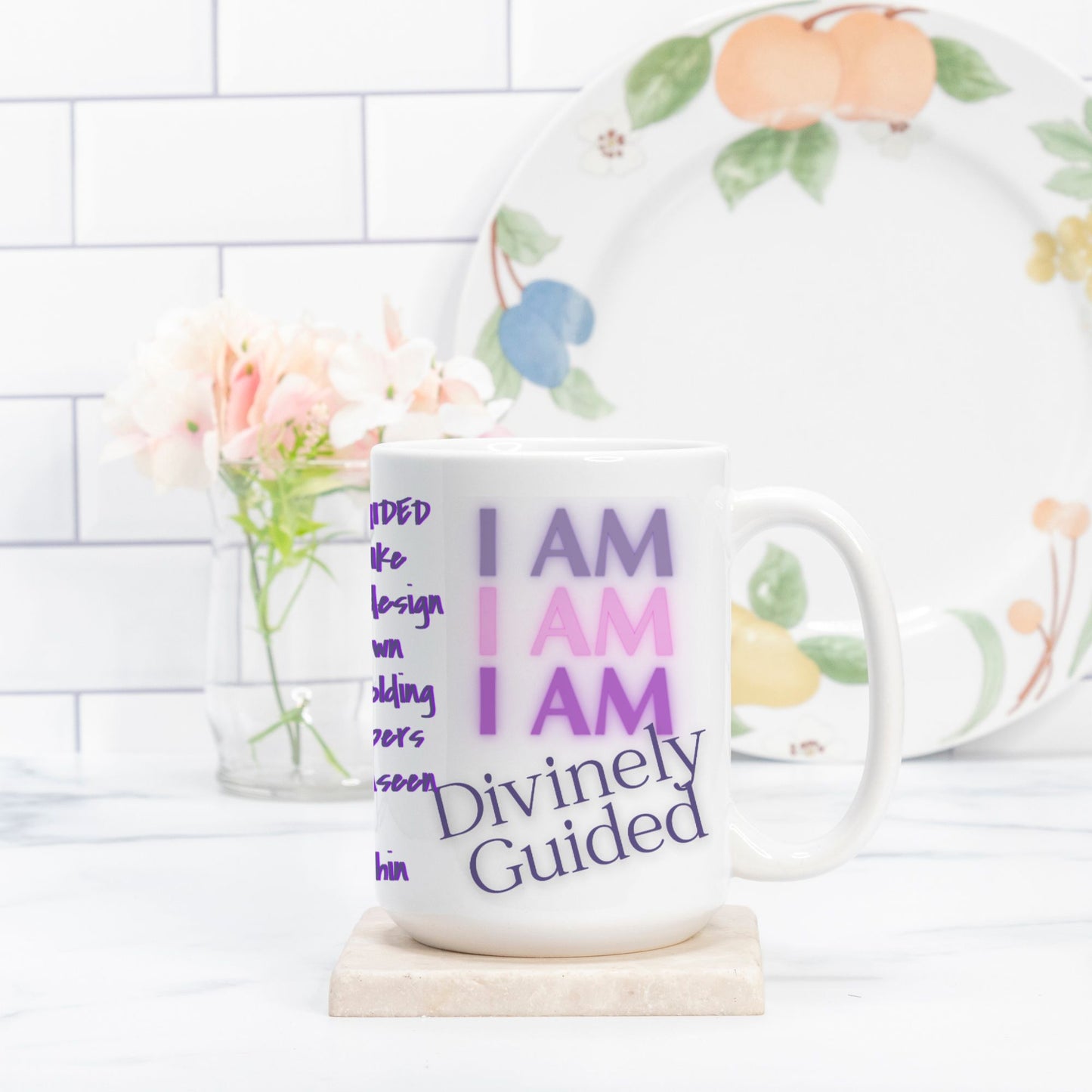 Alchemy Frequency Ceramic Vessel Mug: DIVINELY GUIDED