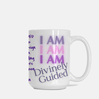 Alchemy Frequency Ceramic Vessel Mug: DIVINELY GUIDED