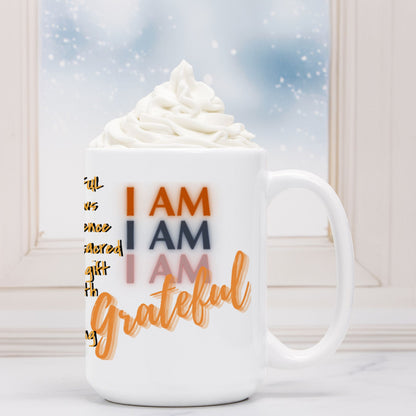 Alchemy Frequency Ceramic Vessel Mug: GRATEFUL