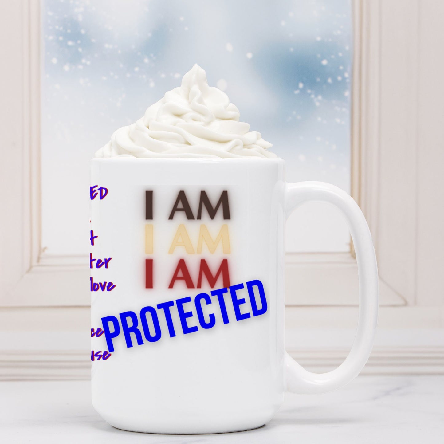 Alchemy Frequency Ceramic Vessel Mug: PROTECTED
