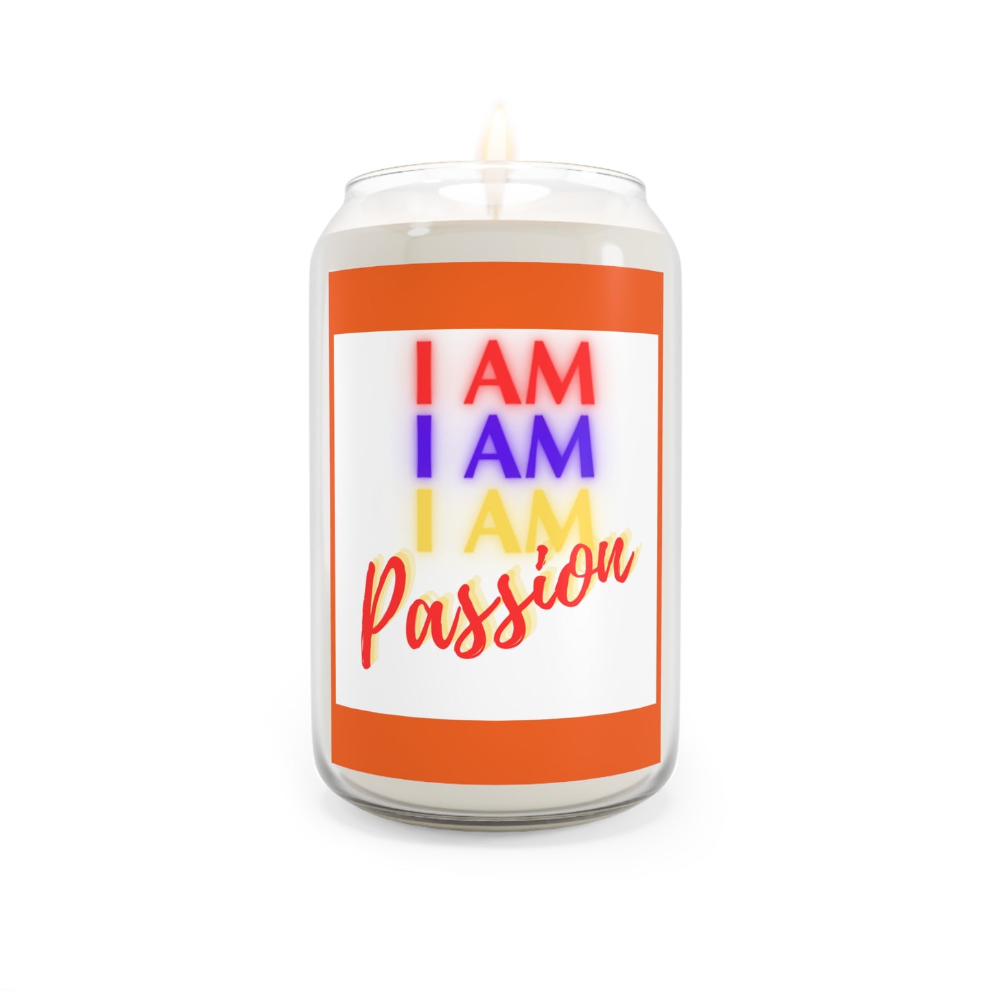 I AM PASSION StormLight Affirmation Candle (LARGE)