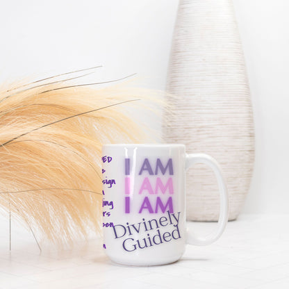 Alchemy Frequency Ceramic Vessel Mug: DIVINELY GUIDED