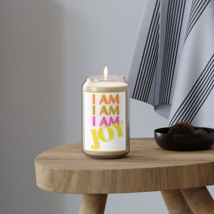 I AM JOY StormLight Affirmation Candle (LARGE)