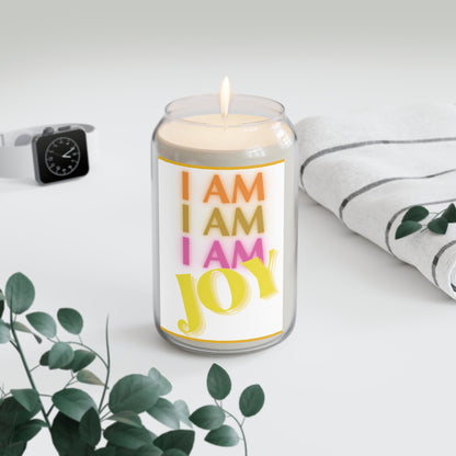 I AM JOY StormLight Affirmation Candle (LARGE)