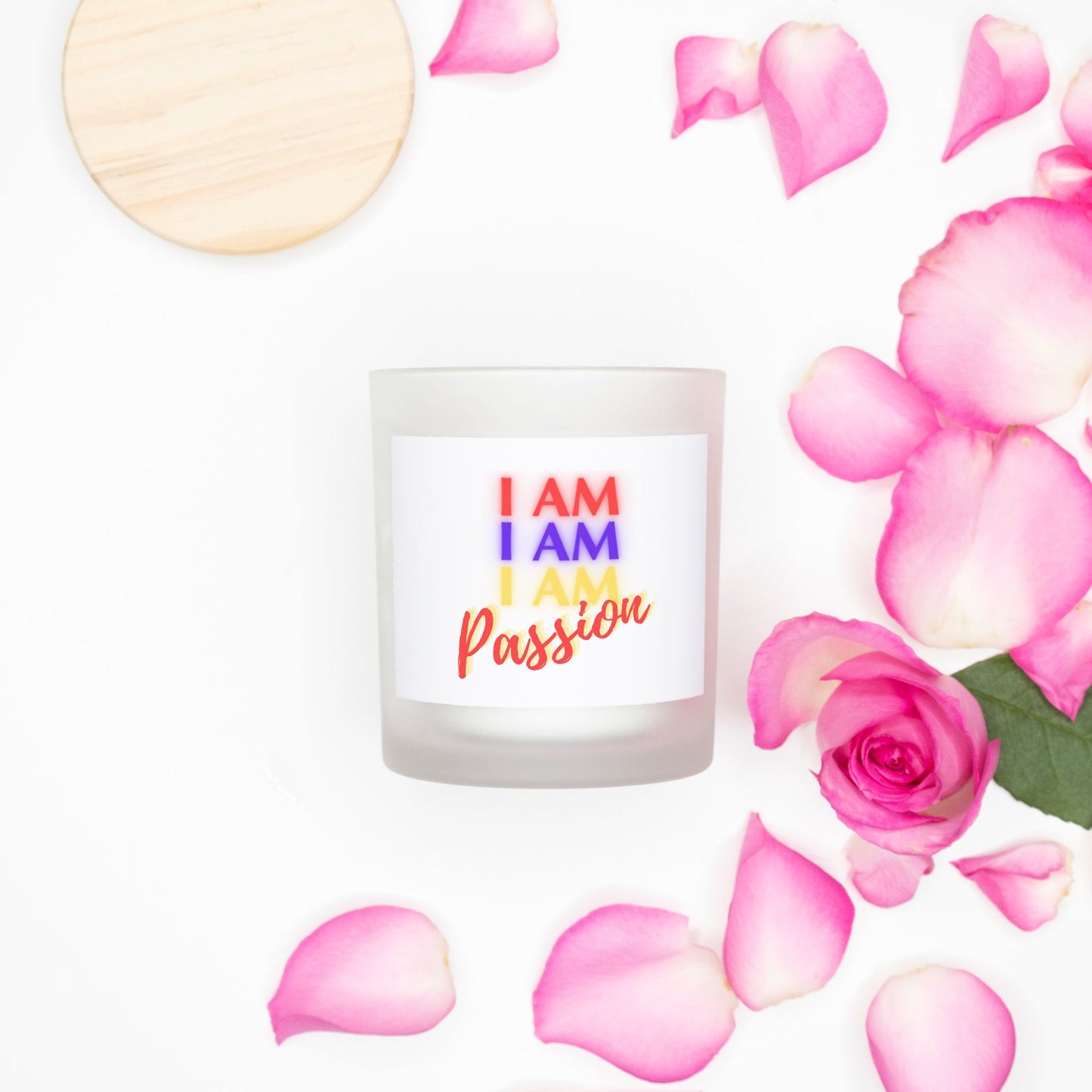 I AM PASSION StormLight Affirmation Candle