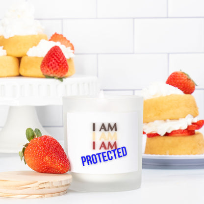 I AM PROTECTED StormLight Affirmation Candle