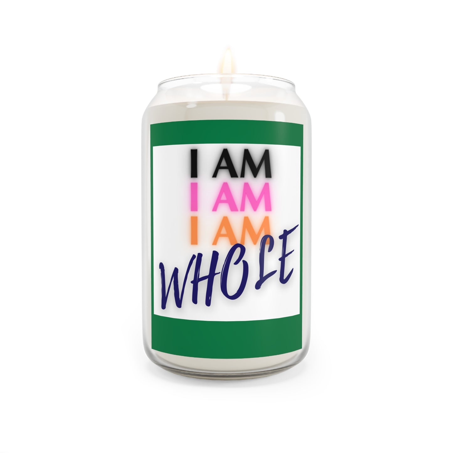 I AM WHOLE StormLight Affirmation Candle (LARGE)