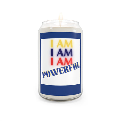 I AM POWERFUL StormLight Affirmation Candle (LARGE)