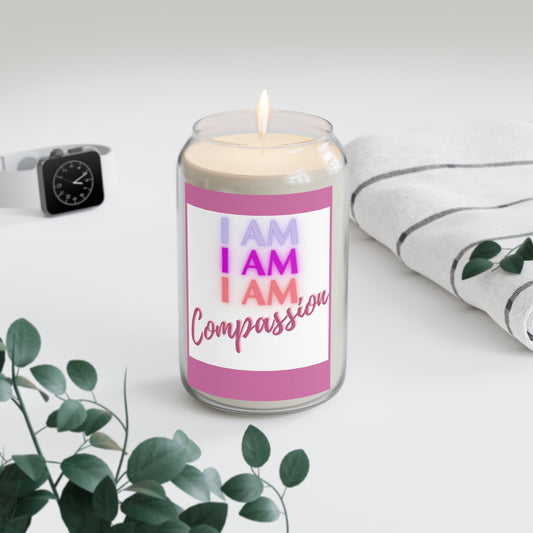 I AM COMPASSION StormLight Affirmation Candle (LARGE)