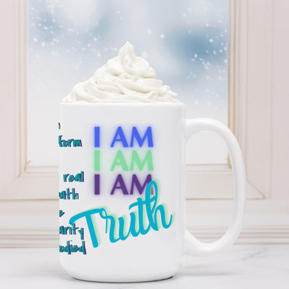 Alchemy Frequency Ceramic Vessel Mug: TRUTH
