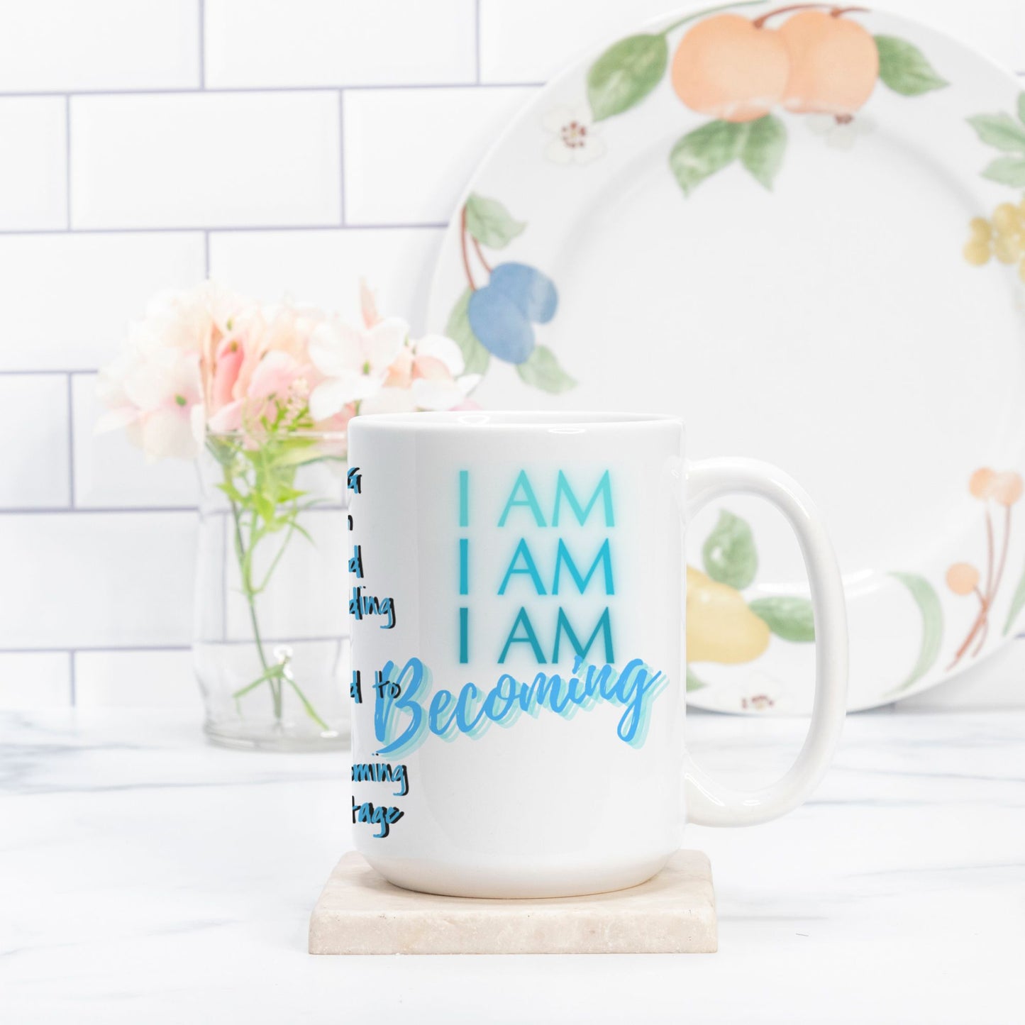 Alchemy Frequency Ceramic Vessel Mug:  BECOMING