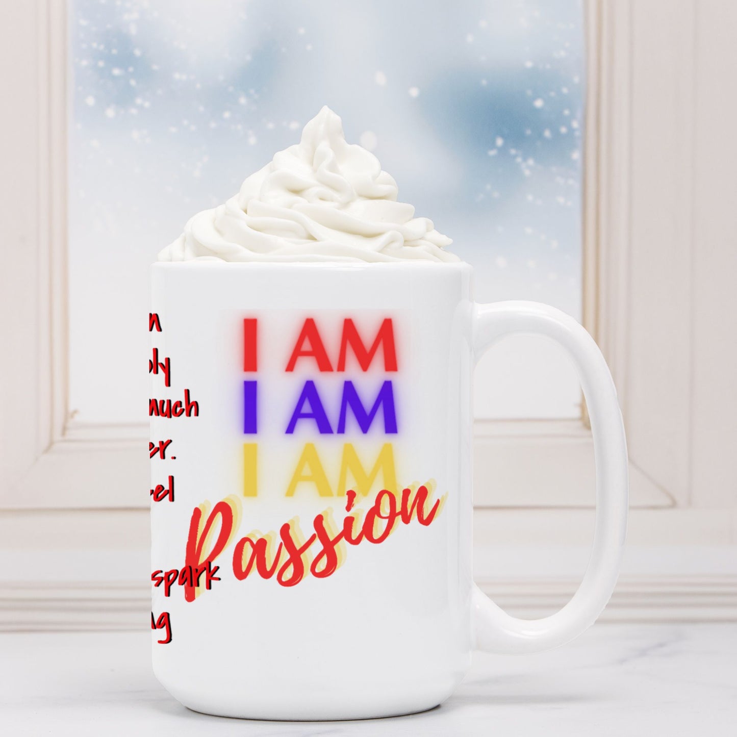 Alchemy Frequency Ceramic Vessel Mug: PASSION