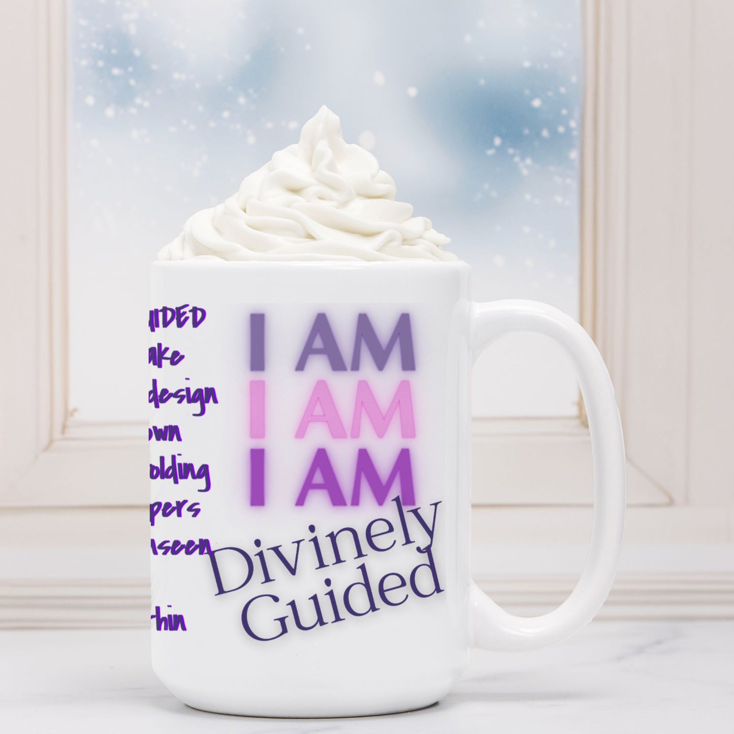 Alchemy Frequency Ceramic Vessel Mug: DIVINELY GUIDED