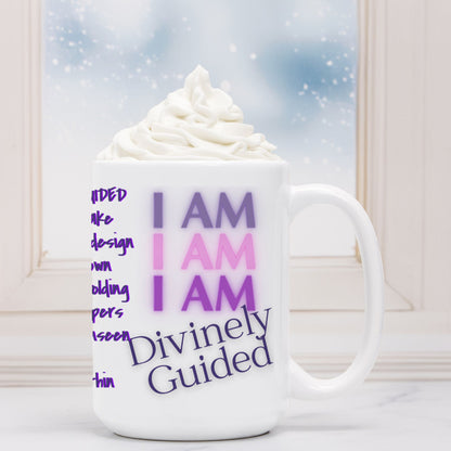 Alchemy Frequency Ceramic Vessel Mug: DIVINELY GUIDED