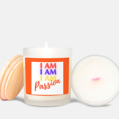 I AM PASSION StormLight Affirmation Candle