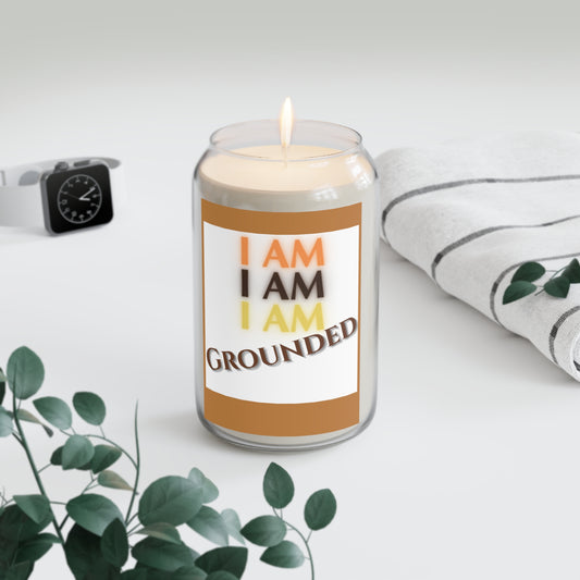 I AM GROUNDED StormLight Affirmation Candle (LARGE)